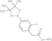 Methyl 2-(2-fluoro-4-(4,4,5,5-tetramethyl-1,3,2-dioxaborolan-2-yl)phenyl)acetate