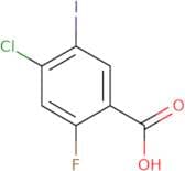 4-Chloro-2-fluoro-5-iodobenzoic acid
