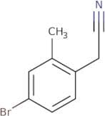 2-(4-Bromo-2-methylphenyl)acetonitrile
