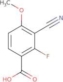 3-Cyano-2-fluoro-4-methoxybenzoic acid