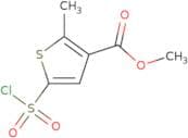 Methyl 5-(chlorosulfonyl)-2-methylthiophene-3-carboxylate