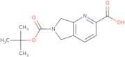 6-[(tert-Butoxy)carbonyl]-5H,6H,7H-pyrrolo[3,4-b]pyridine-2-carboxylic acid