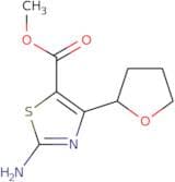 Methyl 2-amino-4-(oxolan-2-yl)-1,3-thiazole-5-carboxylate