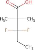 3,3-Difluoro-2,2-dimethylpentanoic acid