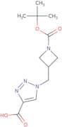1-({1-[(tert-Butoxy)carbonyl]azetidin-3-yl}methyl)-1H-1,2,3-triazole-4-carboxylic acid