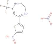 2,3-dihydro-5-(2'-nitrothenyl)-7-trifluoromethyl-diazepinium nitrate