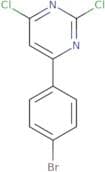 4-(4-Bromophenyl)-2,6-dichloropyrimidine