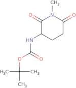 tert-Butyl (1-methyl-2,6-dioxopiperidin-3-yl)carbamate