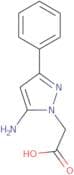 2-(5-Amino-3-phenyl-1H-pyrazol-1-yl)acetic acid