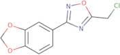3-(1,3-Dioxaindan-5-yl)-5-(chloromethyl)-1,2,4-oxadiazole