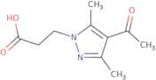 3-(4-Acetyl-3,5-dimethyl-pyrazol-1-yl)-propionic acid