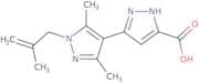 3',5'-Dimethyl-1'-(2-methyl-allyl)-1H,1'H-[3,4']bipyrazolyl-5-carboxylic acid