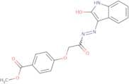 methyl 4-((N-(aza(2-oxoindolin-3-ylidene)methyl)carbamoyl)methoxy)benzoate