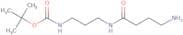 tert-Butyl N-[3-(4-aminobutanamido)propyl]carbamate
