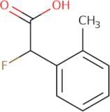 2-Fluoro-2-(2-methylphenyl)acetic acid