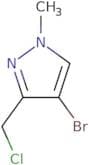 4-Bromo-3-(chloromethyl)-1-methyl-1H-pyrazole