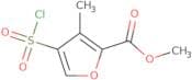 Methyl 4-(chlorosulfonyl)-3-methylfuran-2-carboxylate