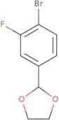 2-(4-Bromo-3-fluorophenyl)-1,3-dioxolane