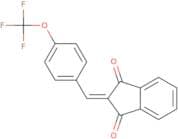 2-((4-trifluoromethoxyphenyl)methylene)indane-1,3-dione