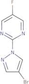 2-(4-Bromo-1H-pyrazol-1-yl)-5-fluoropyrimidine