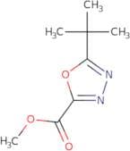 Methyl 5-tert-butyl-1,3,4-oxadiazole-2-carboxylate