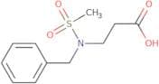 3-(N-Benzylmethanesulfonamido)propanoic acid