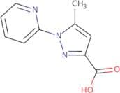 5-Methyl-1-(pyridin-2-yl)-1H-pyrazole-3-carboxylic acid