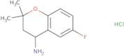 (S)-6-Fluoro-2,2-dimethylchroman-4-amine hydrochloride