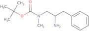 tert-Butyl N-(2-amino-3-phenylpropyl)-N-methylcarbamate