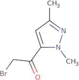 2-Bromo-1-(1,3-dimethyl-1H-pyrazol-5-yl)ethanone