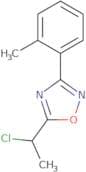 5-(1-Chloroethyl)-3-(2-methylphenyl)-1,2,4-oxadiazole
