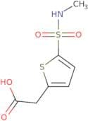 2-[5-(Methylsulfamoyl)thiophen-2-yl]acetic acid