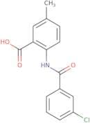 2-(3-Chlorobenzamido)-5-methylbenzoic acid