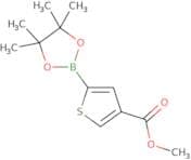 Methyl 5-(4,4,5,5-tetramethyl-1,3,2-dioxaborolan-2-yl)thiophene-3-carboxylate