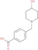 4-[(4-Hydroxypiperidin-1-yl)methyl]benzoic acid