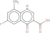 6-Fluoro-8-methyl-4-oxo-1,4-dihydroquinoline-3-carboxylic acid