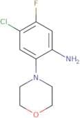 4-Chloro-5-fluoro-2-(morpholin-4-yl)aniline