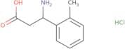 (3S)-3-Amino-3-(2-methylphenyl)propanoic acid hydrochloride