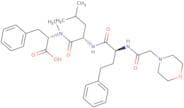(S)-Methyl 2-((S)-4-methyl-2-((S)-2-(2-morpholinoacetamido) -4-phenylbutanamido)pentanamido)-3-phe…