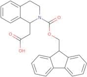2-(2-{[(9H-Fluoren-9-yl)methoxy]carbonyl}-1,2,3,4-tetrahydroisoquinolin-1-yl)acetic acid