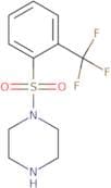 1-[2-(Trifluoromethyl)benzenesulfonyl]piperazine
