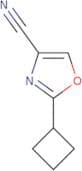 2-Cyclobutyl-1,3-oxazole-4-carbonitrile
