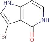3-Bromo-1H-pyrrolo[3,2-c]pyridin-4-ol