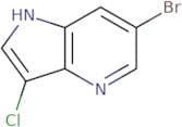 6-Bromo-3-chloro-1H-pyrrolo[3,2-b]pyridine