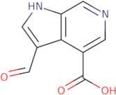 3-Formyl-1H-pyrrolo[2,3-c]pyridine-4-carboxylic acid