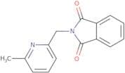 2-((6-Methylpyridin-2-yl)methyl)isoindoline-1,3-dione