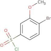 4-bromo-3-methoxybenzenesulfonyl chloride