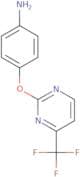 4-{[4-(Trifluoromethyl)pyrimidin-2-yl]oxy}aniline