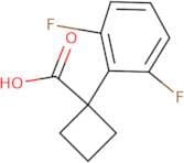 1-(2,6-Difluorophenyl)cyclobutanecarboxylic acid