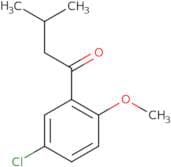 1-(5-Chloro-2-methoxyphenyl)-3-methylbutan-1-one